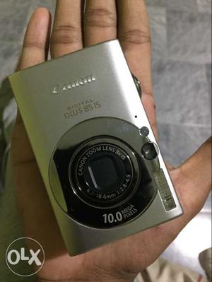 Gray Canon Ixus  Camera