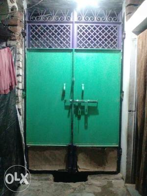 Green And Gray Metal Tool Cabinet