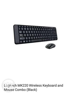 Less than 2 yr wire less Logitech keyboard with