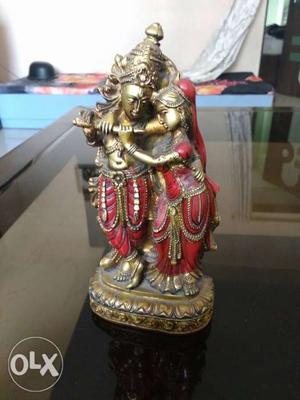 Lord Krishna And Raddha Figurine