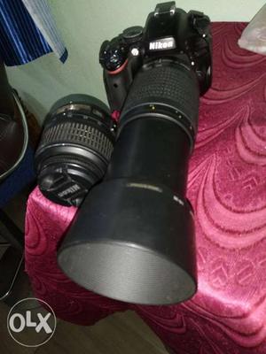 Nikon d with dual lens very good condition