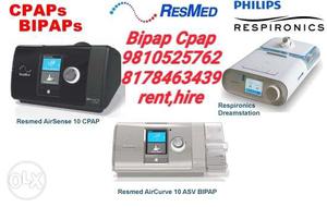 Philips resmed bipap cpap new rent hire demo used old oxygen
