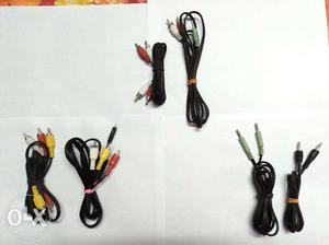 RCA Cable and AUX Cable Bundle ()