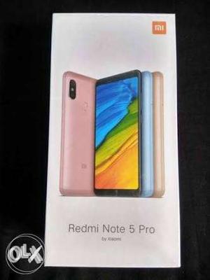 Redmi Note 5 Pro Gold 4-64 Sealed Pack