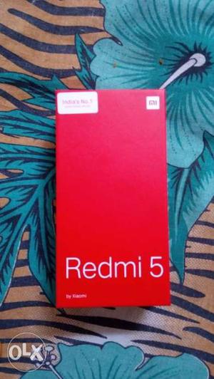 Redmi gb black 1month old Redmi 5 device