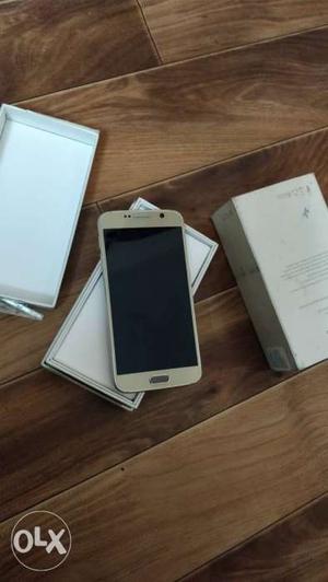 Samsung Galaxy s6 Gold very good condition with