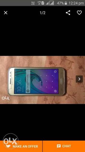 Samsung j2 with charger 1year old but mobile