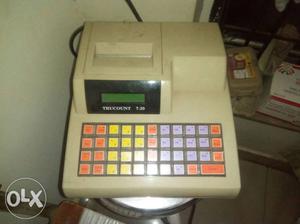 Trucount Electronic cash register, with three