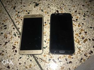 Two samsung j₹ each. Out of