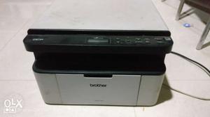 White And Black Brother Multi-function Printer
