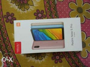 4gb 64gb redmi note 5 pro.. Black available