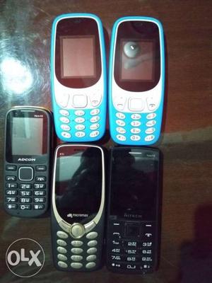 5 keyped mobile working good condition sale only