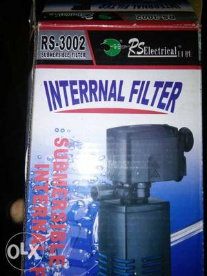 Black Aquarium Interrnal Filter