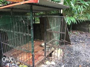 Brown Pet Cage