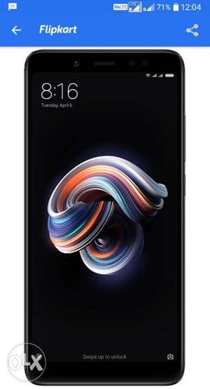 Call.68Redmi Note 5 pro black seal pack.