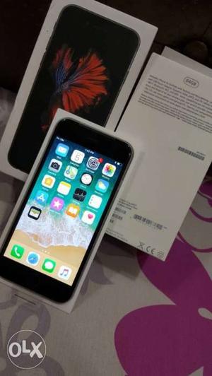 IPhone 6s 64GB SpaceGrey Mint Peice With Bill Box