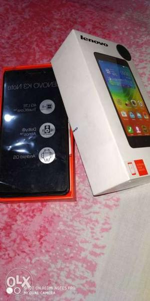 Lenovo k3 note in excellent condition. Single