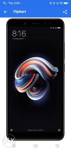 MI Note 5 pro black color seal pack phone