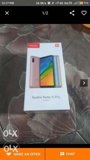 MI note 5 pro sell box black