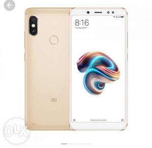 Mi note 5 pro 4gb 64gb gold, seal pack