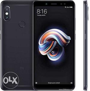 Mi note 5 pro black 4 gb RAM 64 internal