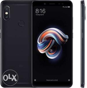 Mi note 5 pro black colour 6gb 64gb 2 months old