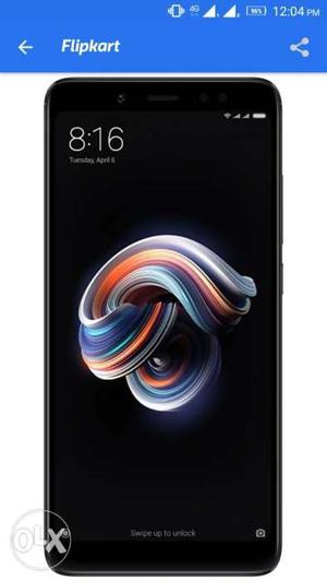 Mi note 5 pro new seal box black 