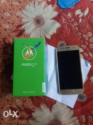 Moto g5s just 1 hour old. full warranty