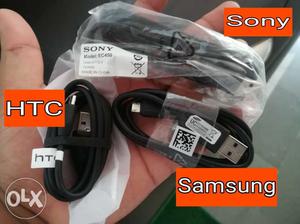 New Original Sony Samsung and HTC cables available