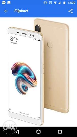 New sealed Packed Mi note 5 pro 4gb ram 64 gb rom Gold