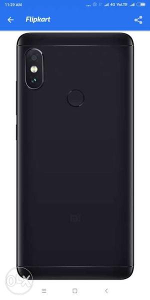Note 5 pro 4+64 black colour