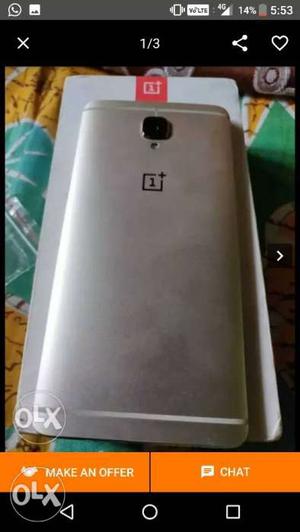 One plus 3 64gb selling It ASAP ==) (Ygood