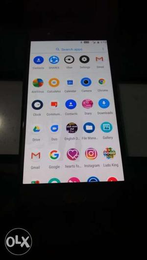 One plus 5 with box charger.10 months old