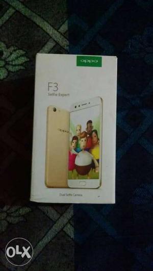 Oppo F3 4gb Ram 64 gb Rom. With full box and