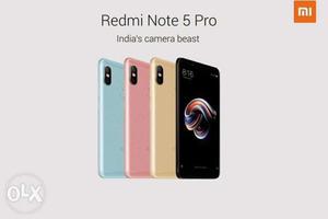 Ready stock Redmi note 5 pro 4/64gb available in