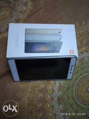 Redmi 3s prime with good condition and with bill