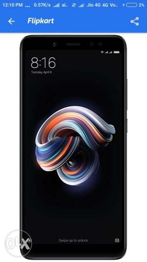 Redmi note 5 black color avilabal