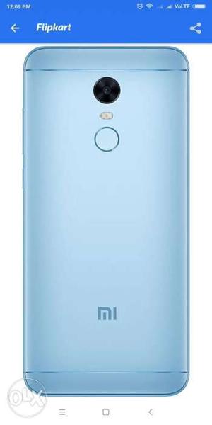 Redmi note 5 blue colour 15 days old