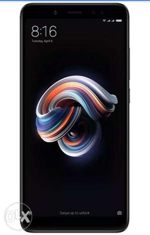 Redmi note 5 pro black colour (4gb,64gb)