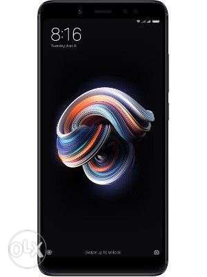Redmi note 5 pro black seal 4+64 gb pack fixed price