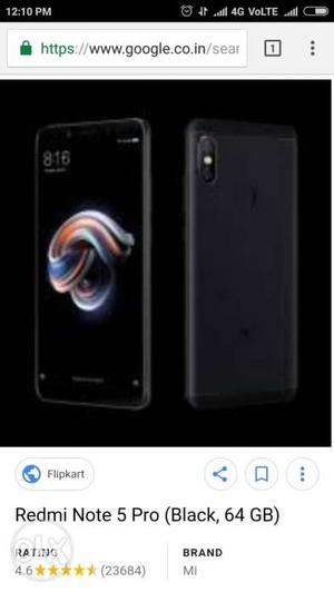 Redmi note 5 pro seal pack after 3 day deliverd