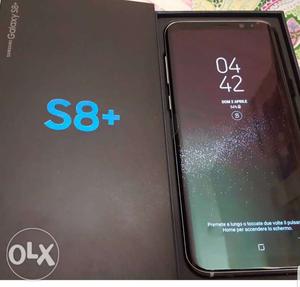S8 plus 128 gb 8 months old with bill, box, 4