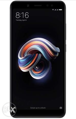 Sealed Pack Redmi Note 5 Black With Bill