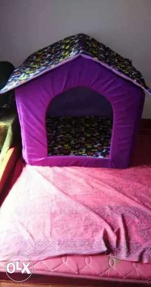 Wollen coated beautiful pethut