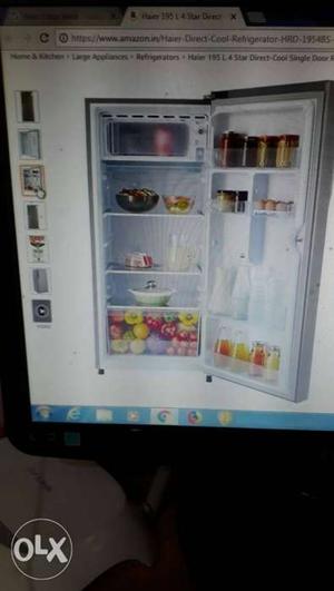 1 year old fridge only...genuine buyer can call