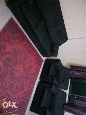 3+1+1 Sofa set for sale used only 3months