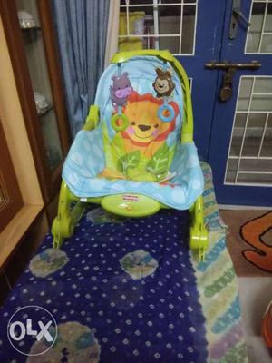 Baby's Green Fisher-Price Rock And Play Sleeper
