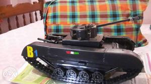 Black Battle Tank Toy