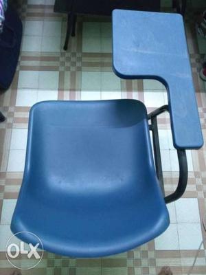Blue And White Plastic Chair