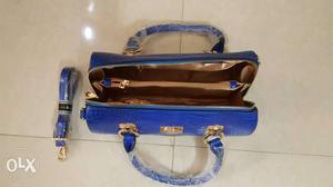 Brand new ladies hand bag (royal blue colour)